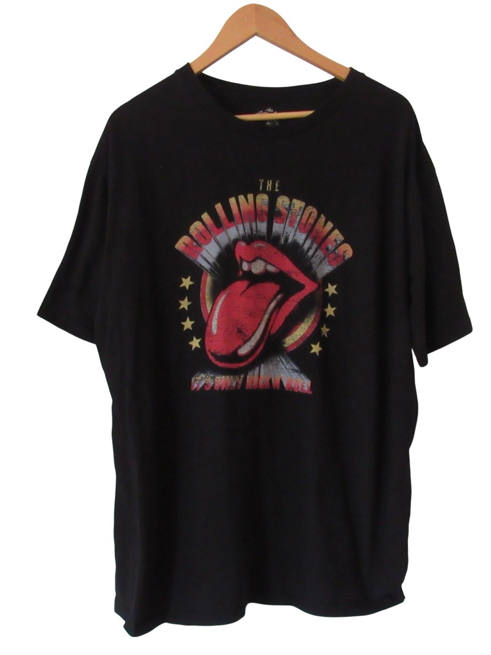 The Rolling Stones Its Only Rock ‘N Roll Tee XL Unisex Black Short Sleeves Band
